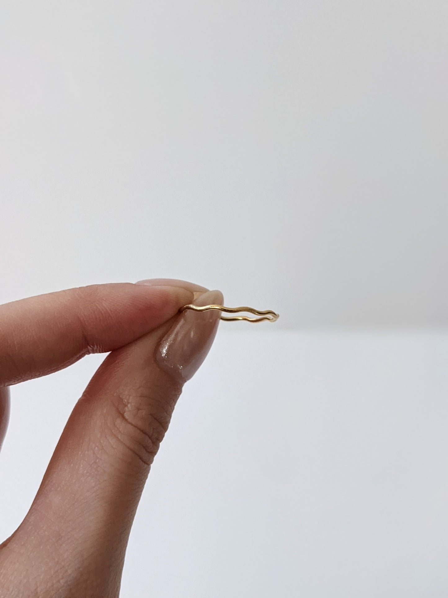 Wavy Stacking Ring