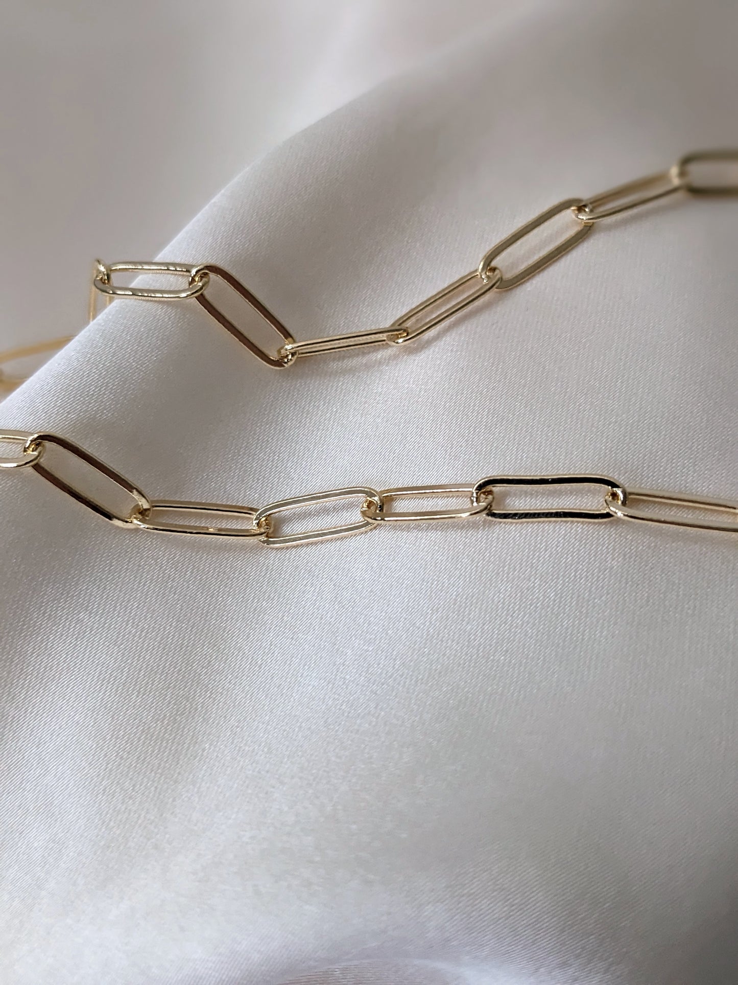 Boyfriend Paperclip Chain Bracelet