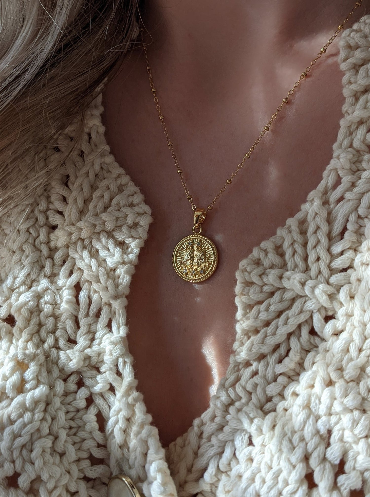 Capricorn Zodiac Necklace Layer the Love