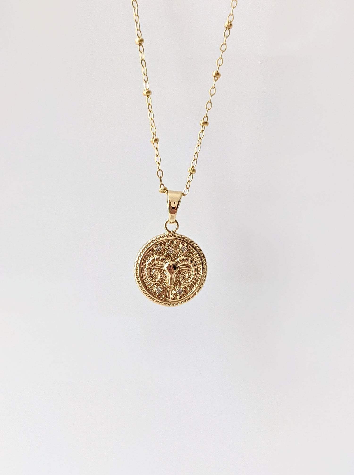 Aries Zodiac Necklace Layer the Love