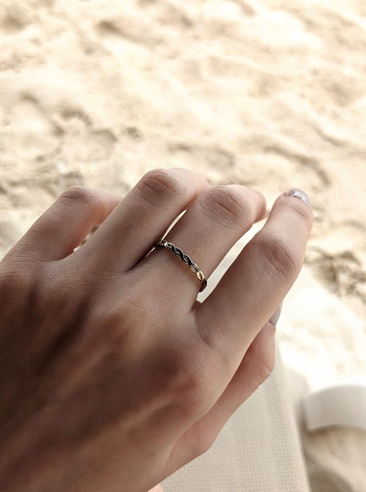 Braided Ring Rings Layer the Love