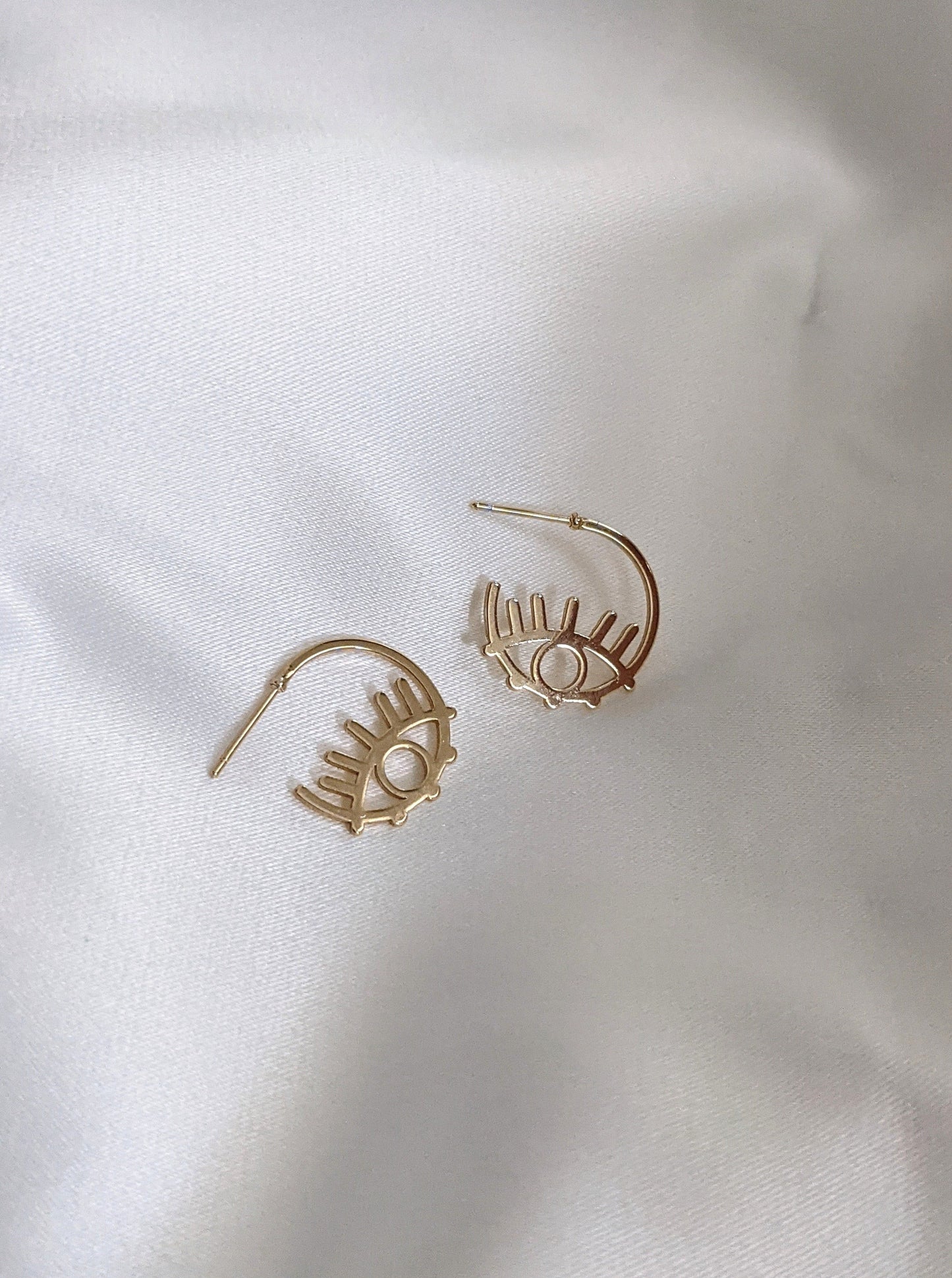 Evil Eye Earrings Layer the Love