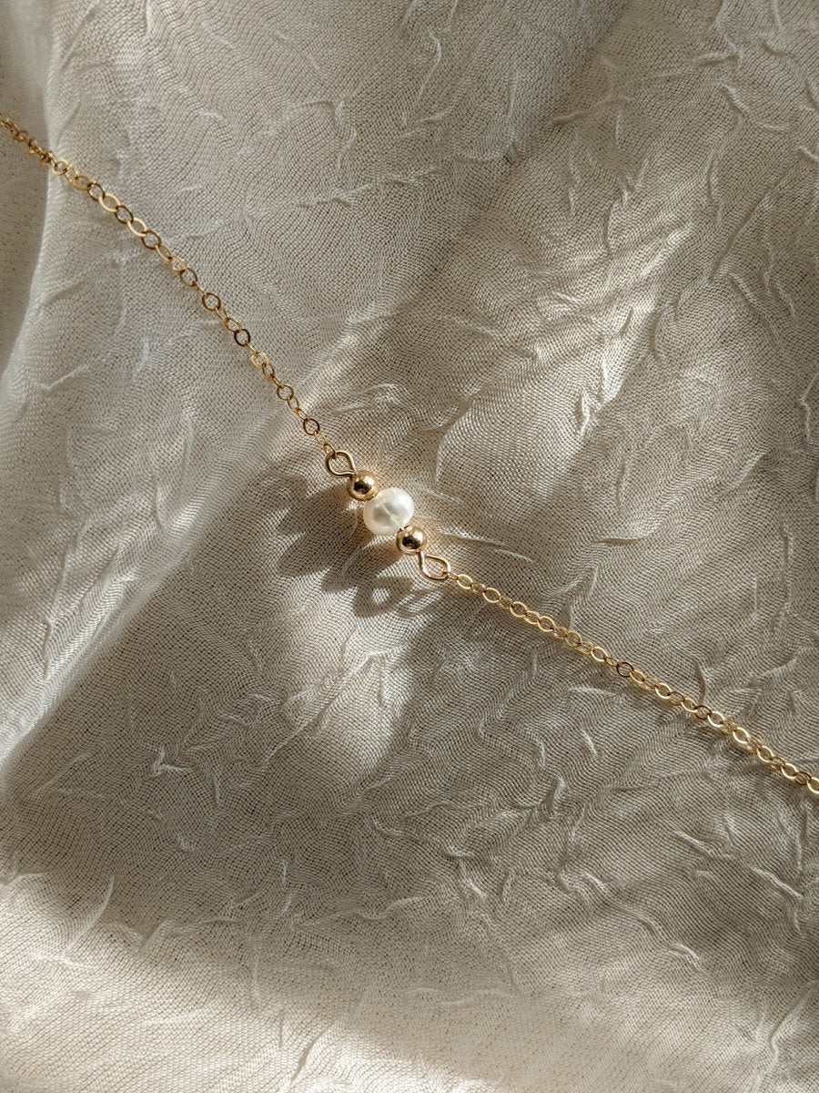 Freshwater Pearl Bracelet Layer the Love