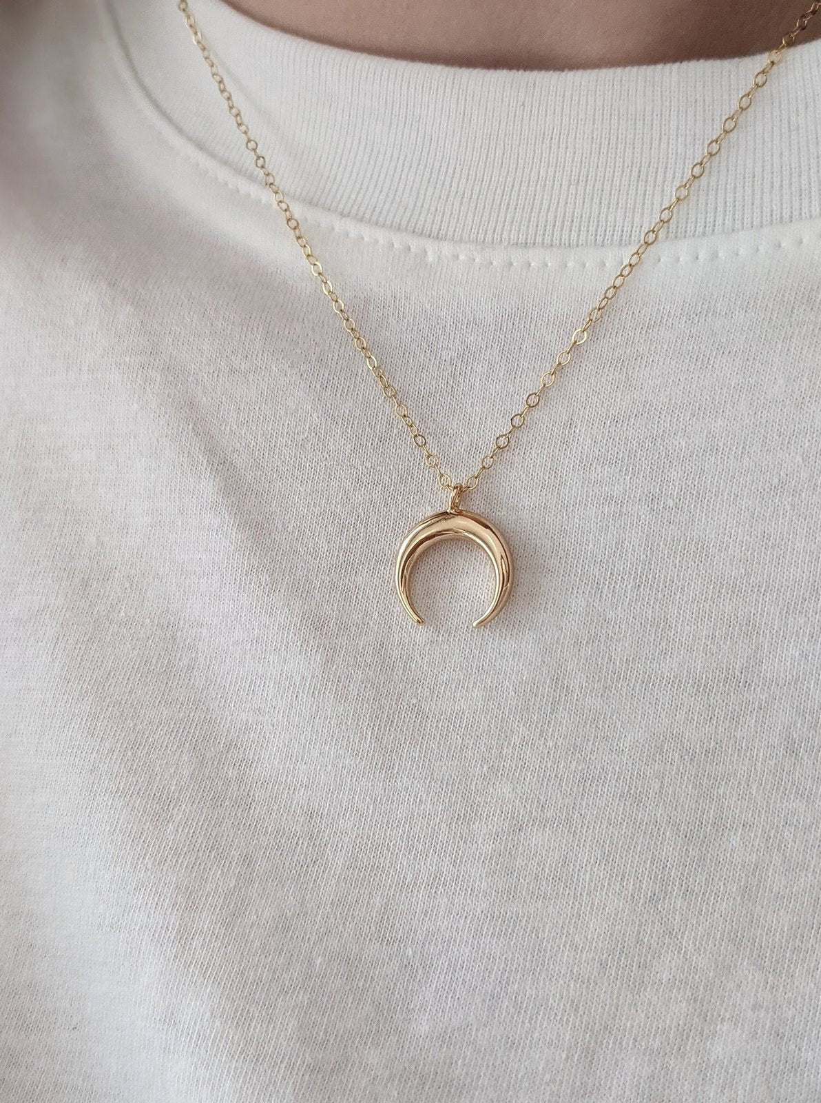 Horn Necklace Necklaces Layer the Love