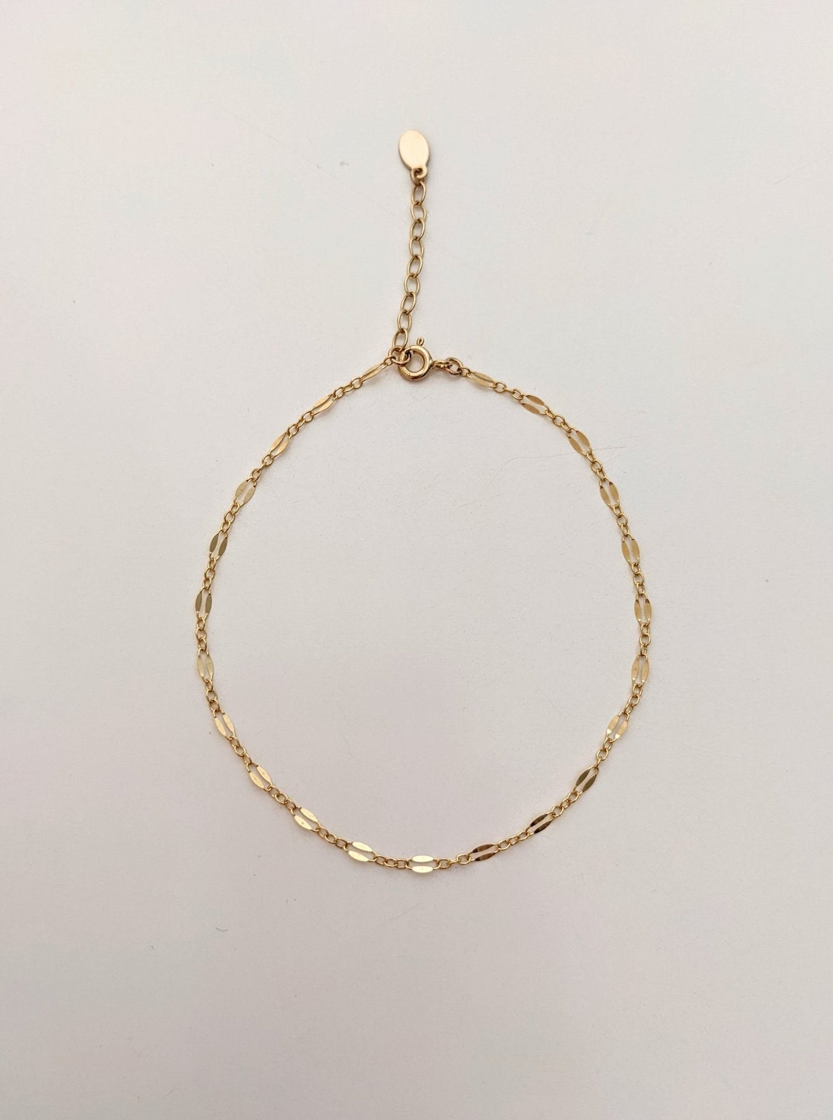 Lace Chain Anklet Layer the Love