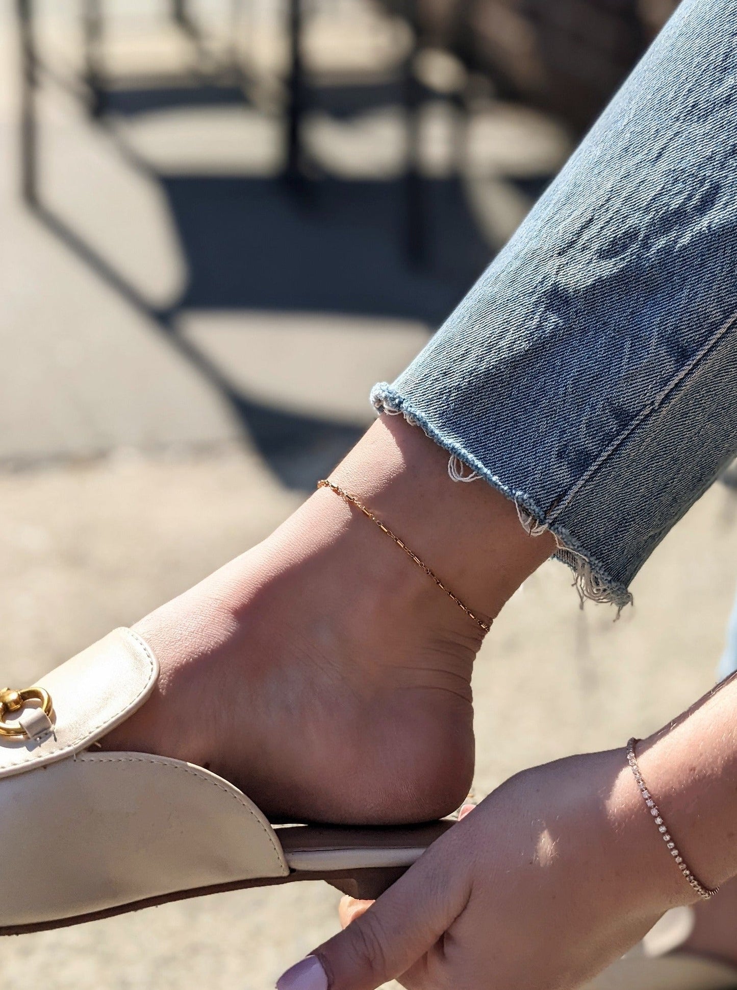 Nolita Chain Anklet Layer the Love