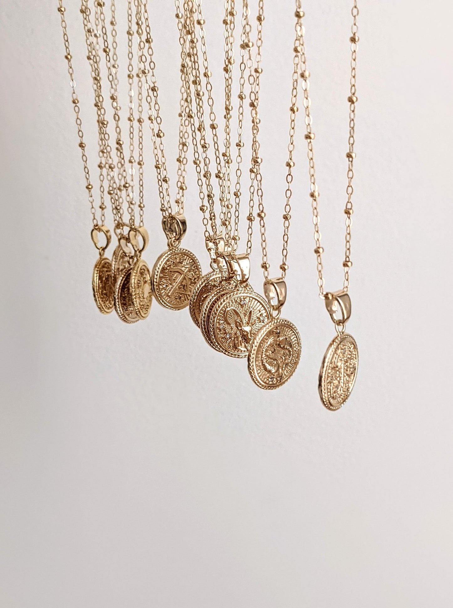 Libra Zodiac Necklace Layer the Love