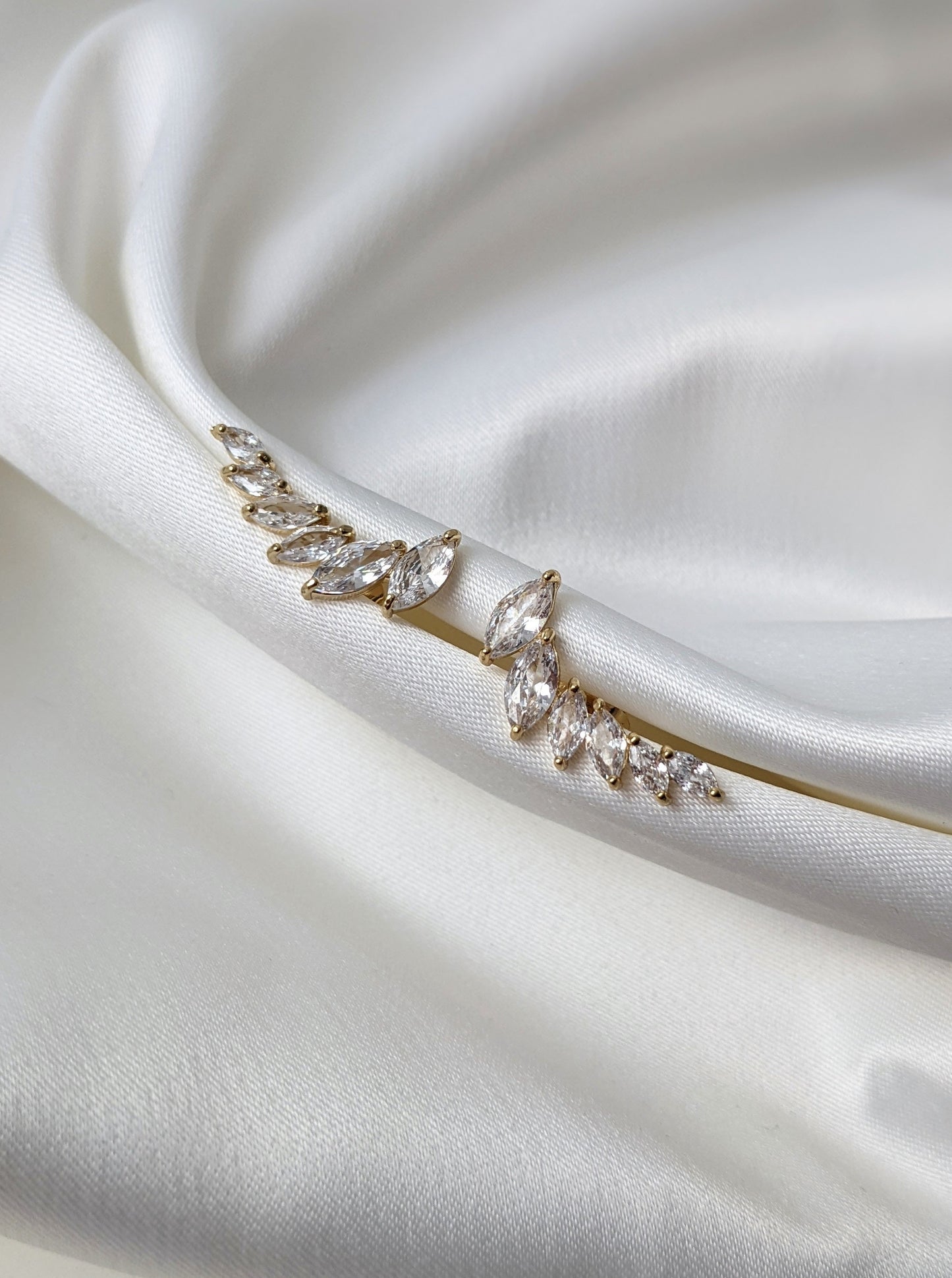 Blake Marquise Ear Climber Layer the Love