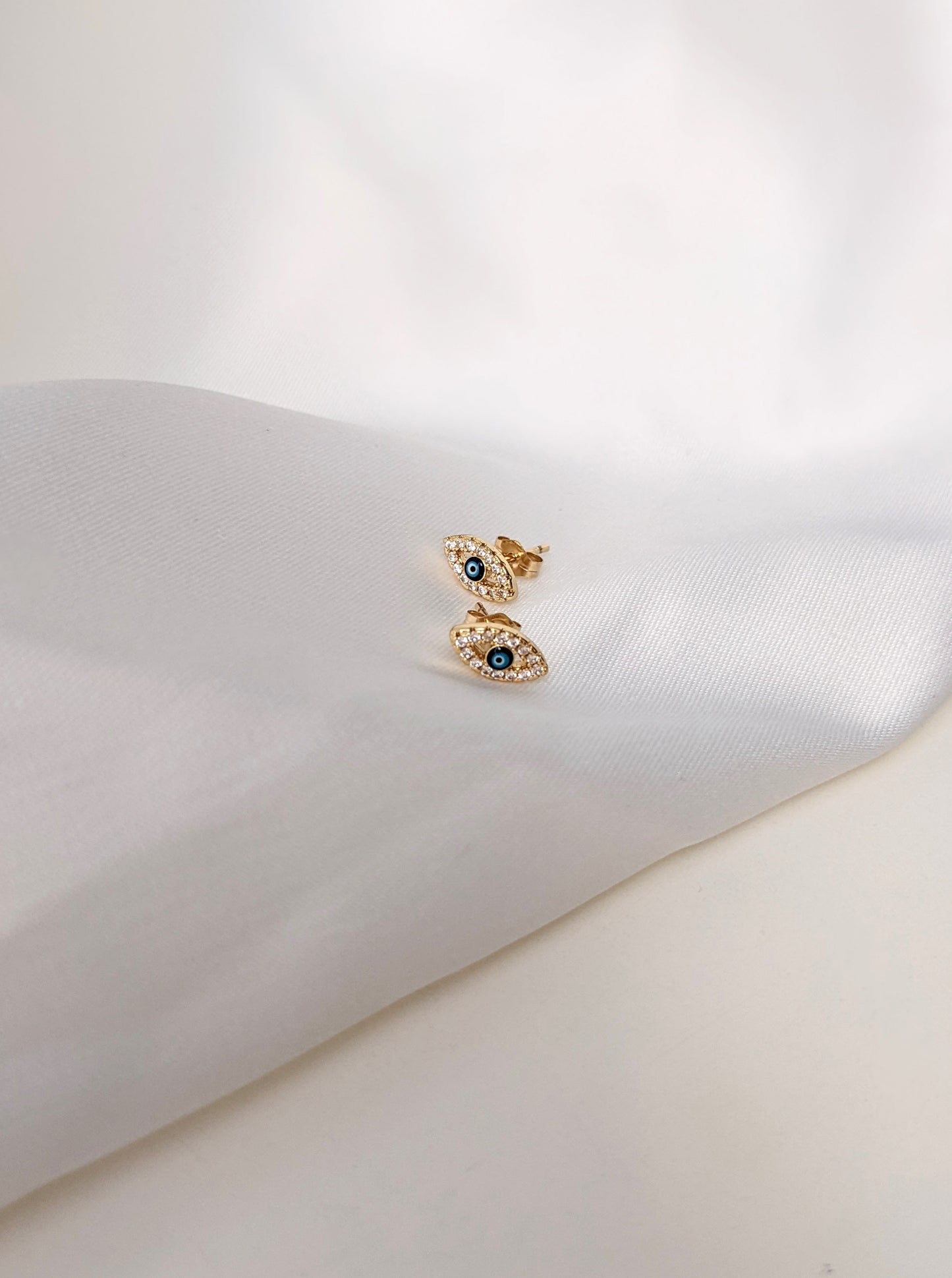 Evil Eye Studs Layer the Love