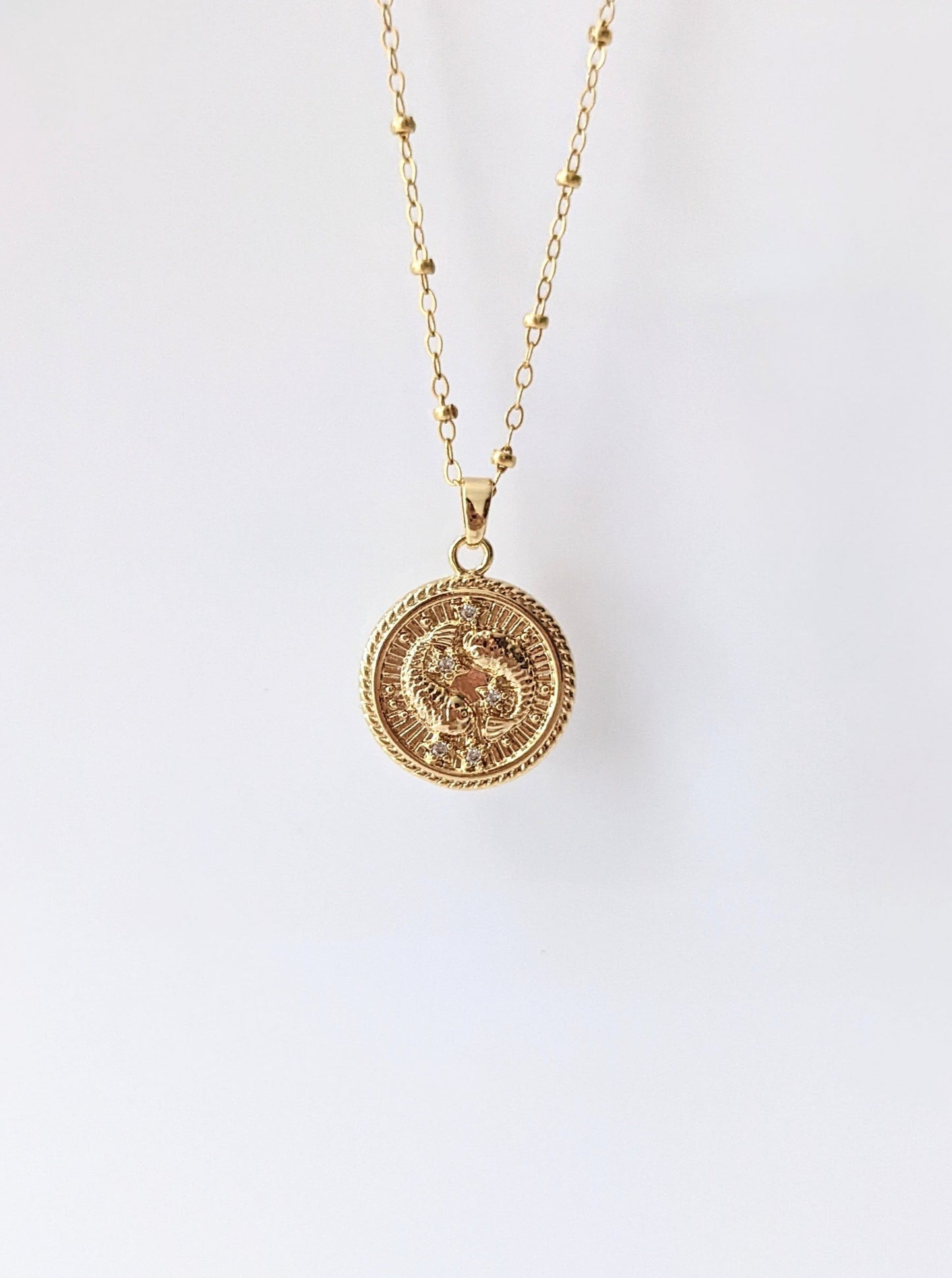 Pisces Zodiac Necklace Layer the Love