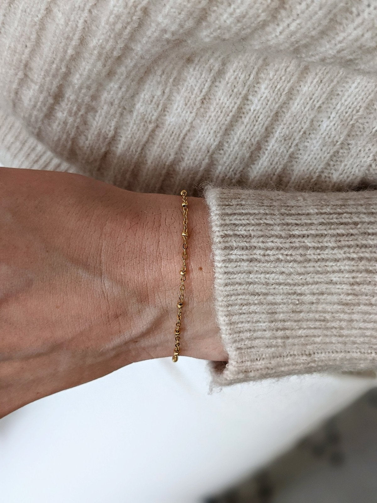 Satellite Chain Bracelet Layer the Love