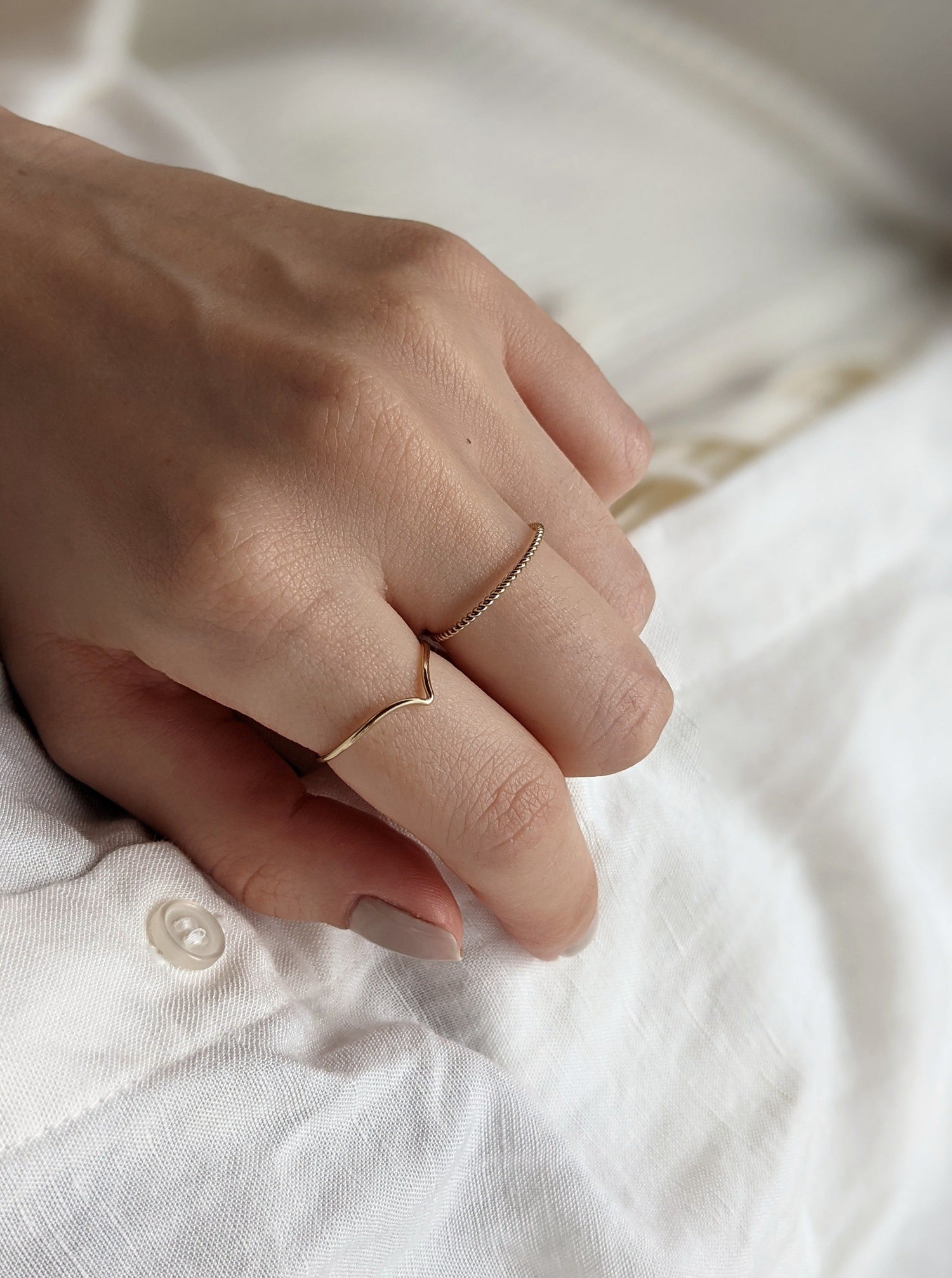 Twist Stacking Ring Rings Layer the Love