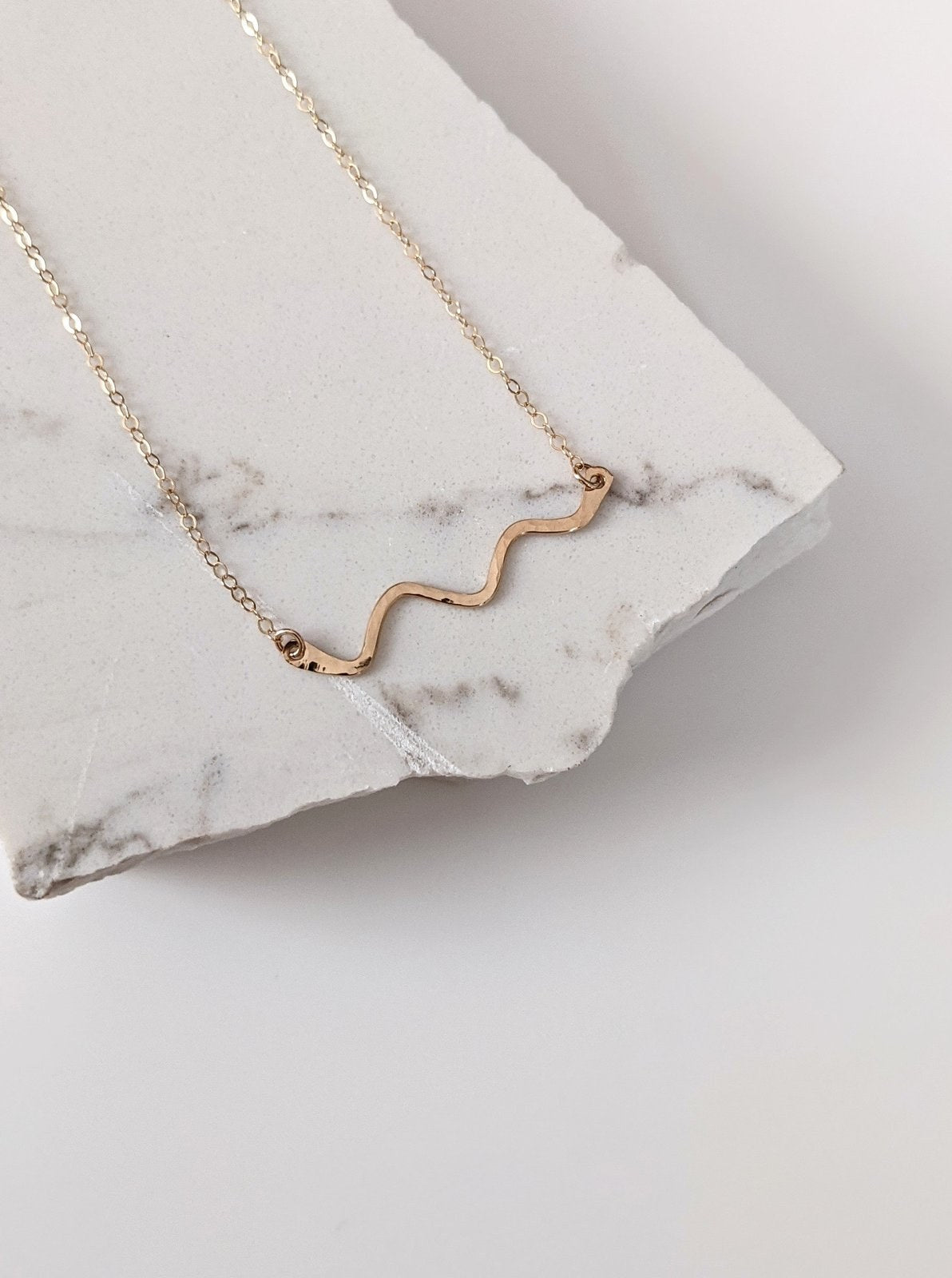 Wavy Necklace Layer the Love
