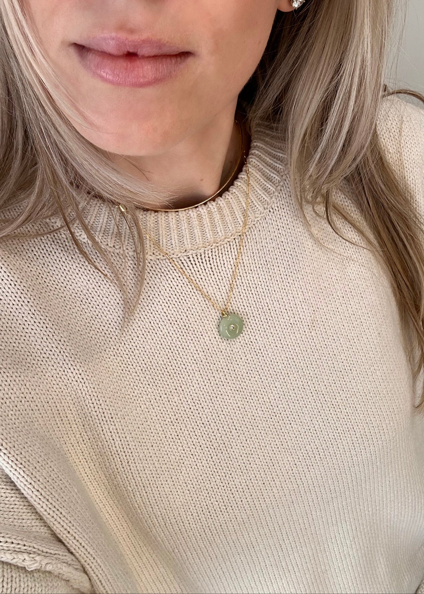 Jade Pendant Necklace