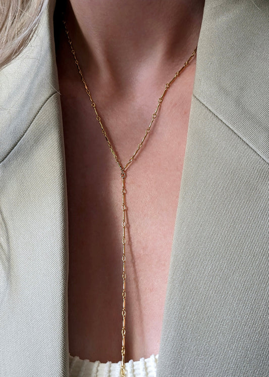 Frankie Lariat Necklace