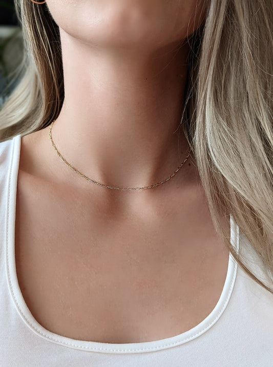 Figaro Chain Necklace