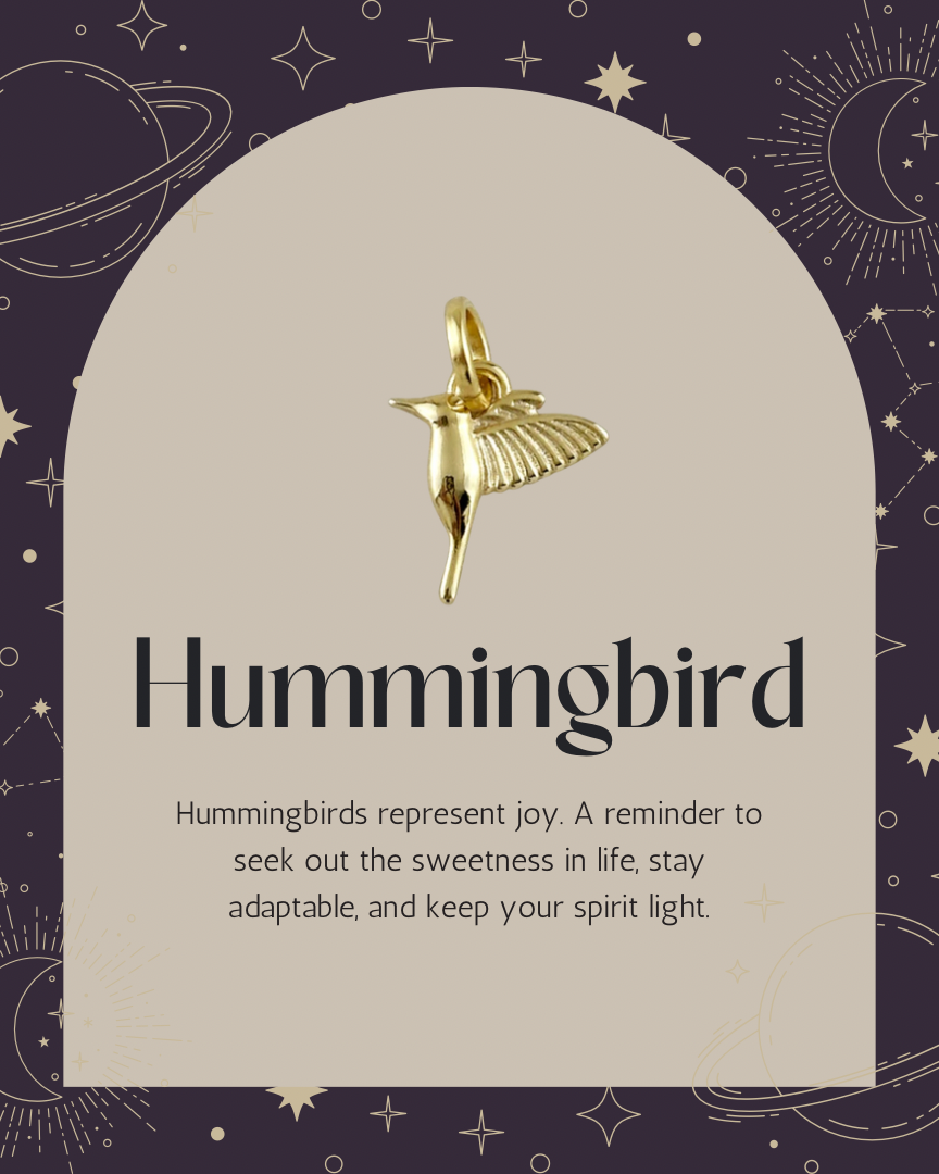 Hummingbird Charm