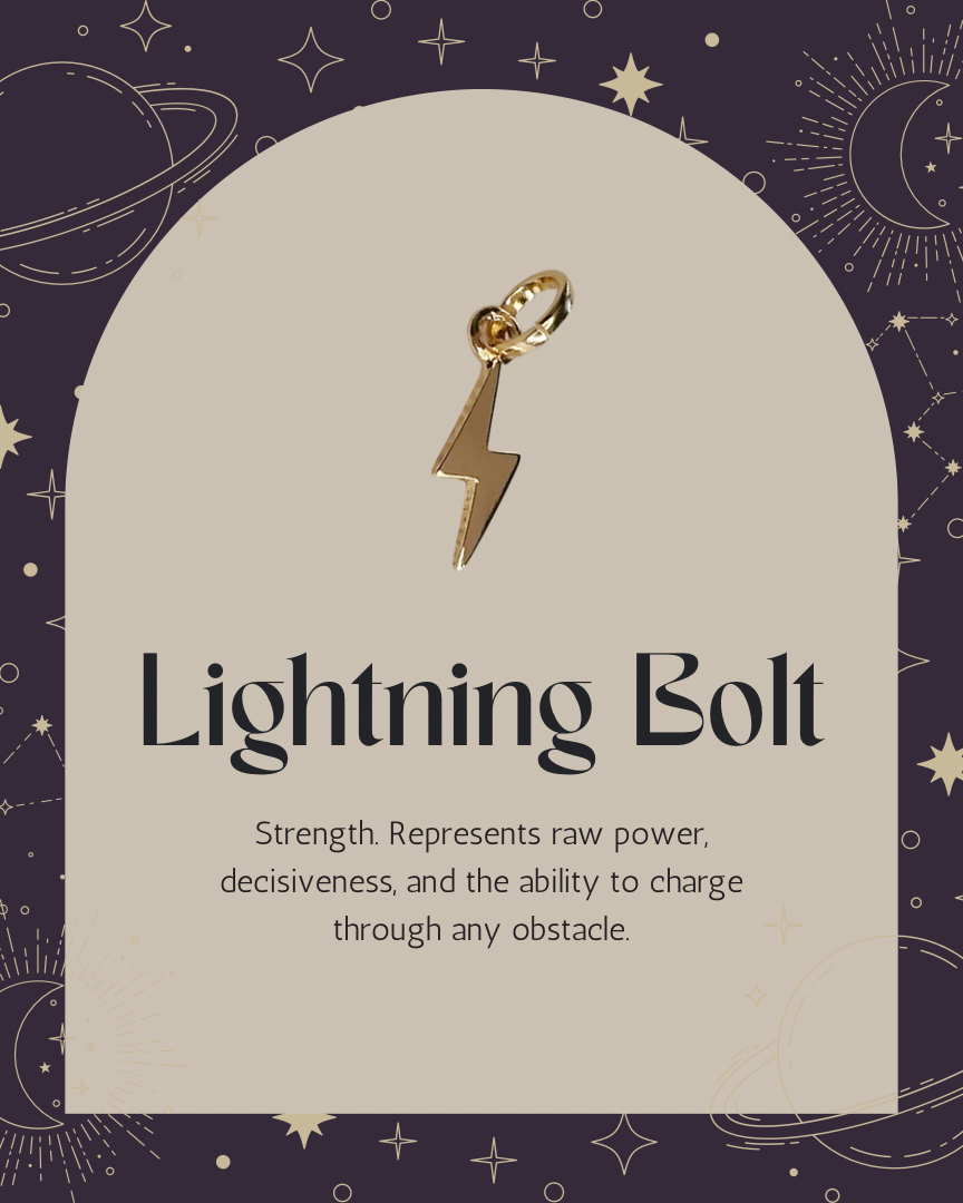 Lightning Bolt Charm
