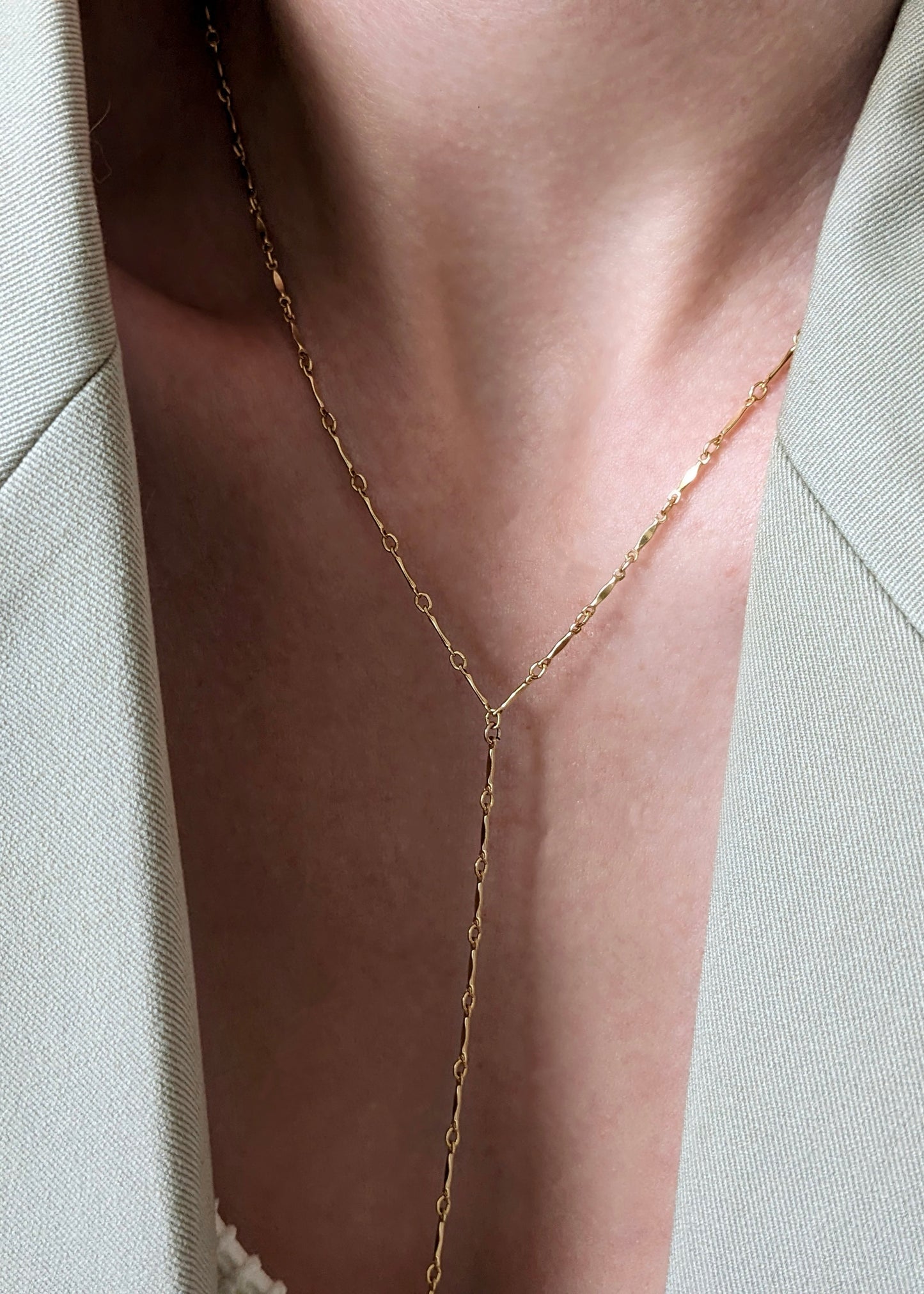 Frankie Lariat Necklace