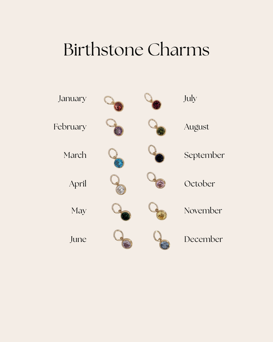Birthstone Charm