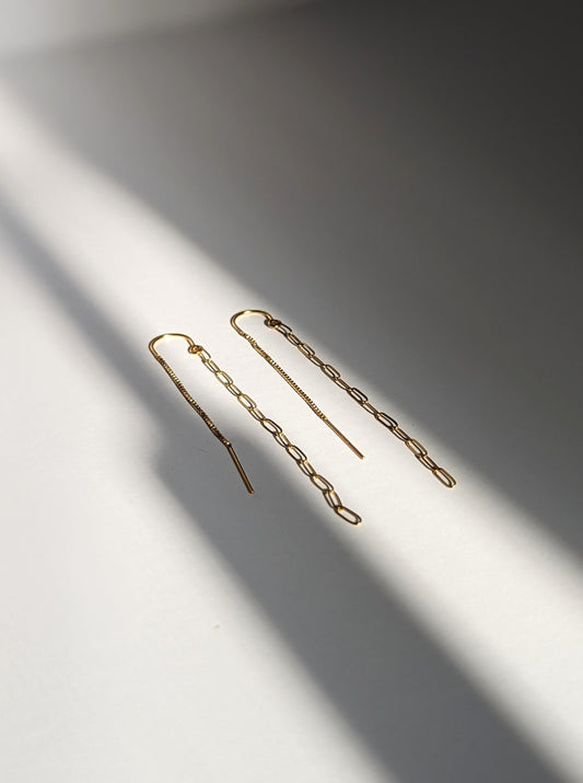 Alexa Mini Paperclip Threader Earring