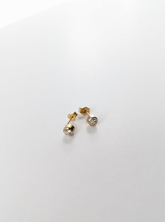 Single Stone Studs
