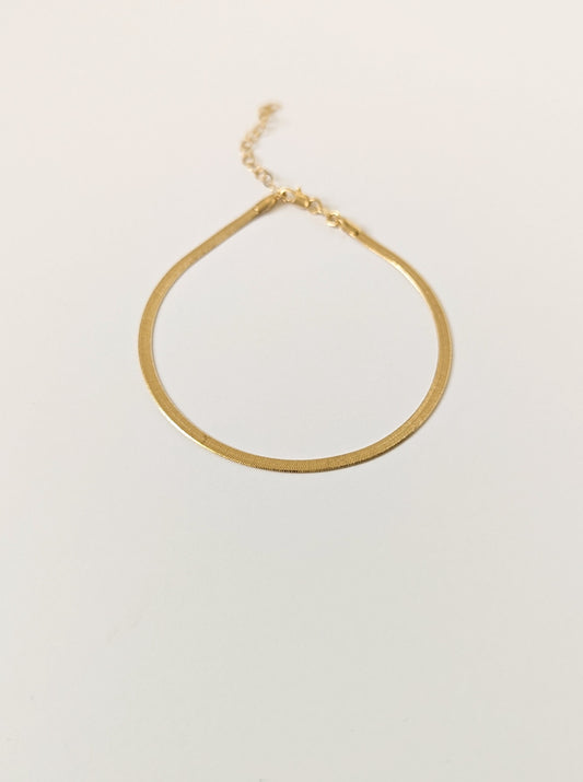 Herringbone Anklet