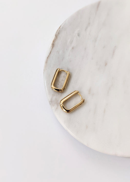 Brooke Rectangle Hoops