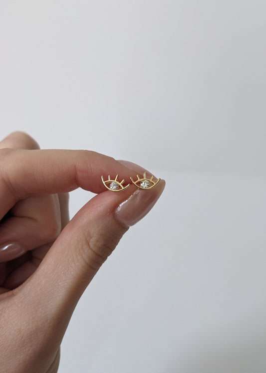 Eve Evil Eye Studs