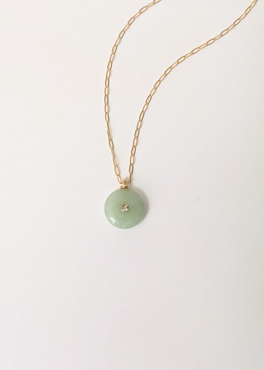 Jade Pendant Necklace