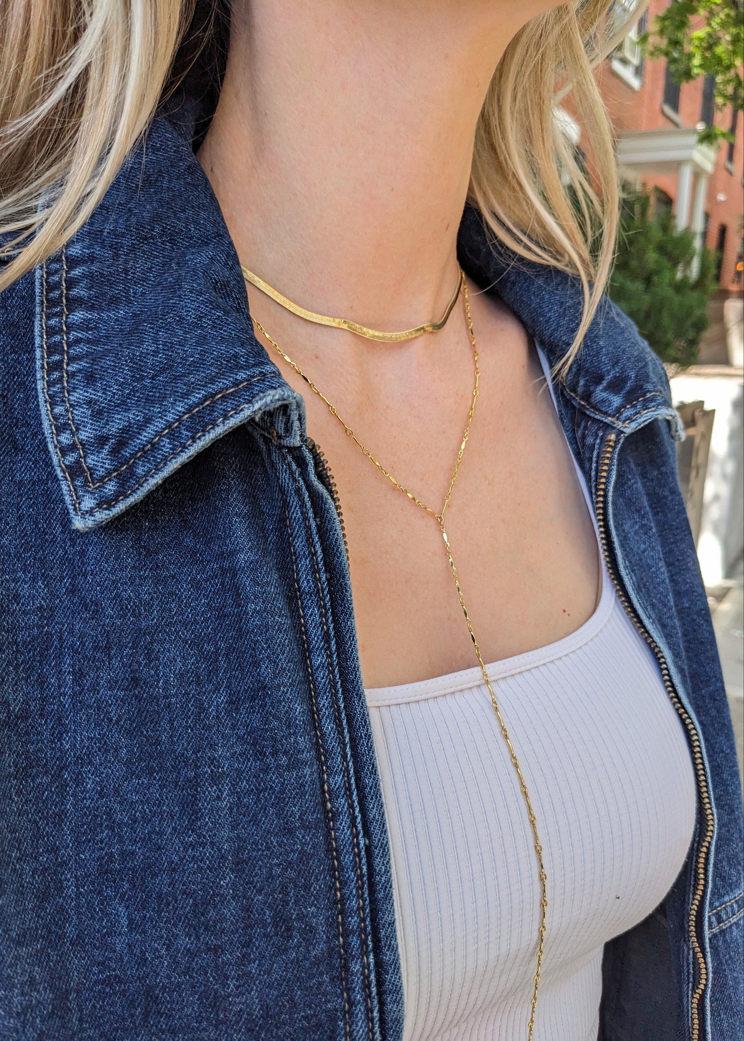 Frankie Lariat Necklace