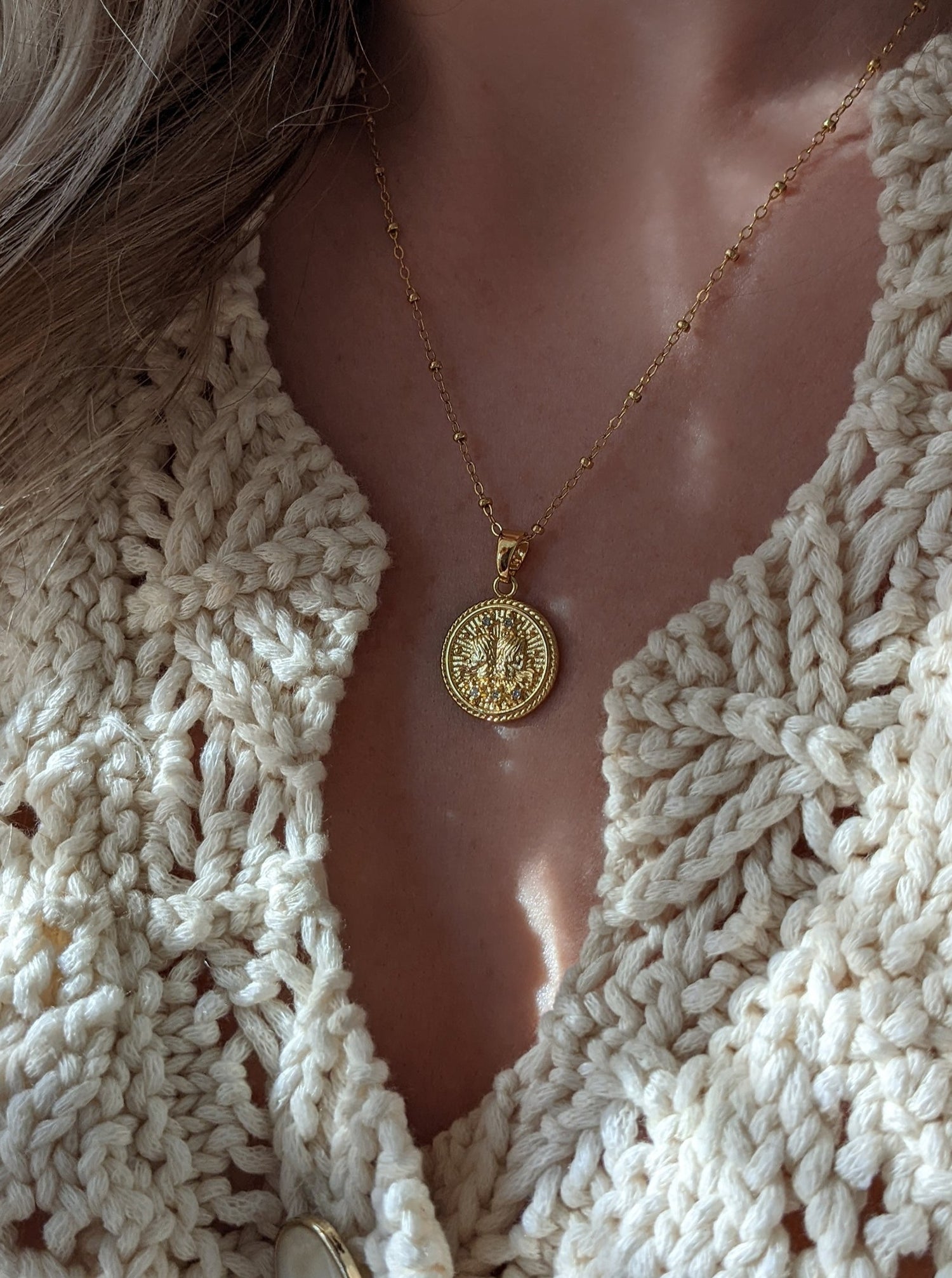 Cancer Zodiac Necklace Layer the Love
