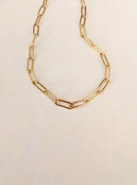 Boyfriend Paperclip Chain Necklace Layer the Love