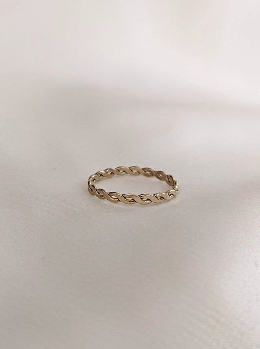 Braided Ring Rings Layer the Love