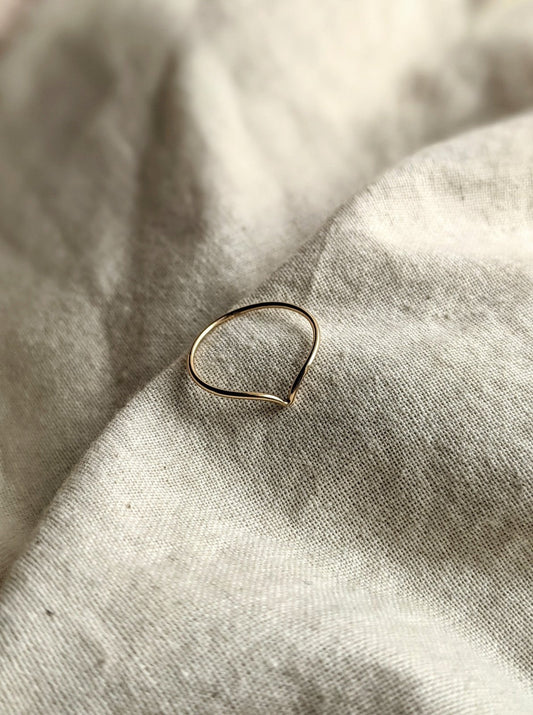 Chevron Ring Rings Layer the Love