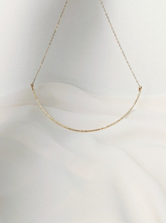 Gold Collar Necklace Layer the Love