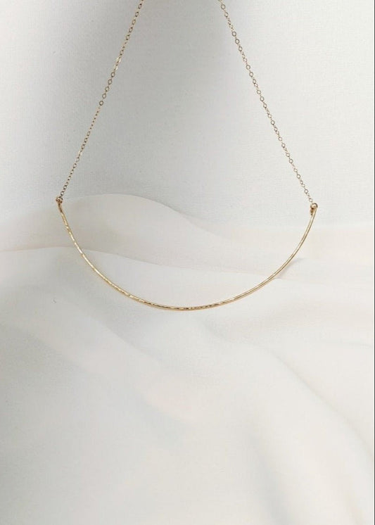 Gold Collar Necklace Layer the Love