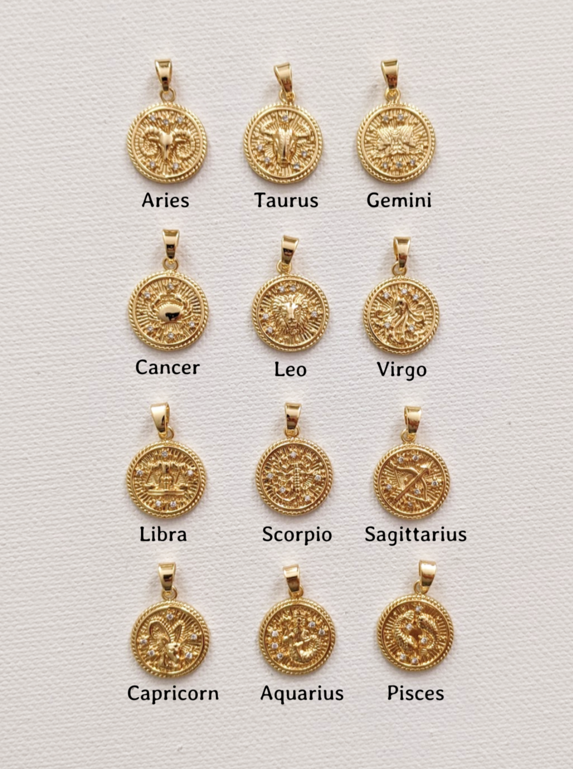 Aries Zodiac Necklace Layer the Love