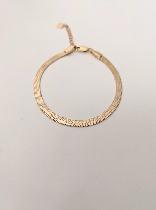Herringbone Bracelet Layer the Love