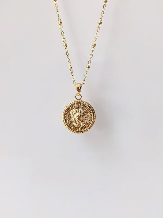 Leo Zodiac Necklace Layer the Love