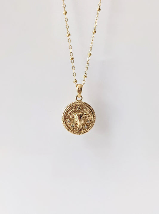 Taurus Zodiac Necklace Layer the Love