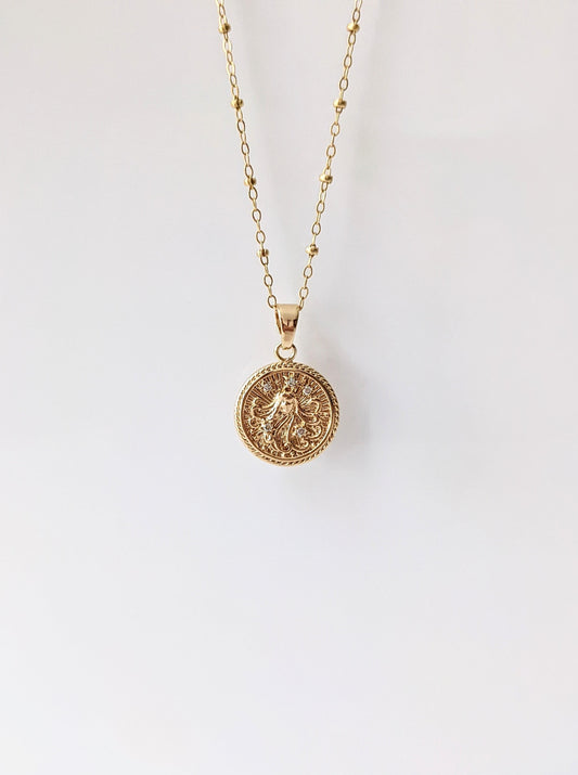 Virgo Zodiac Necklace Layer the Love
