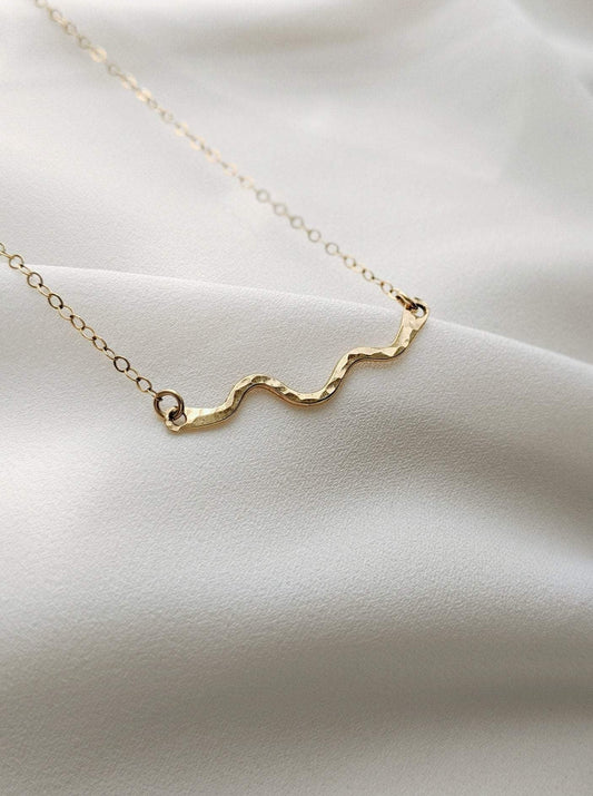 Wavy Necklace Layer the Love