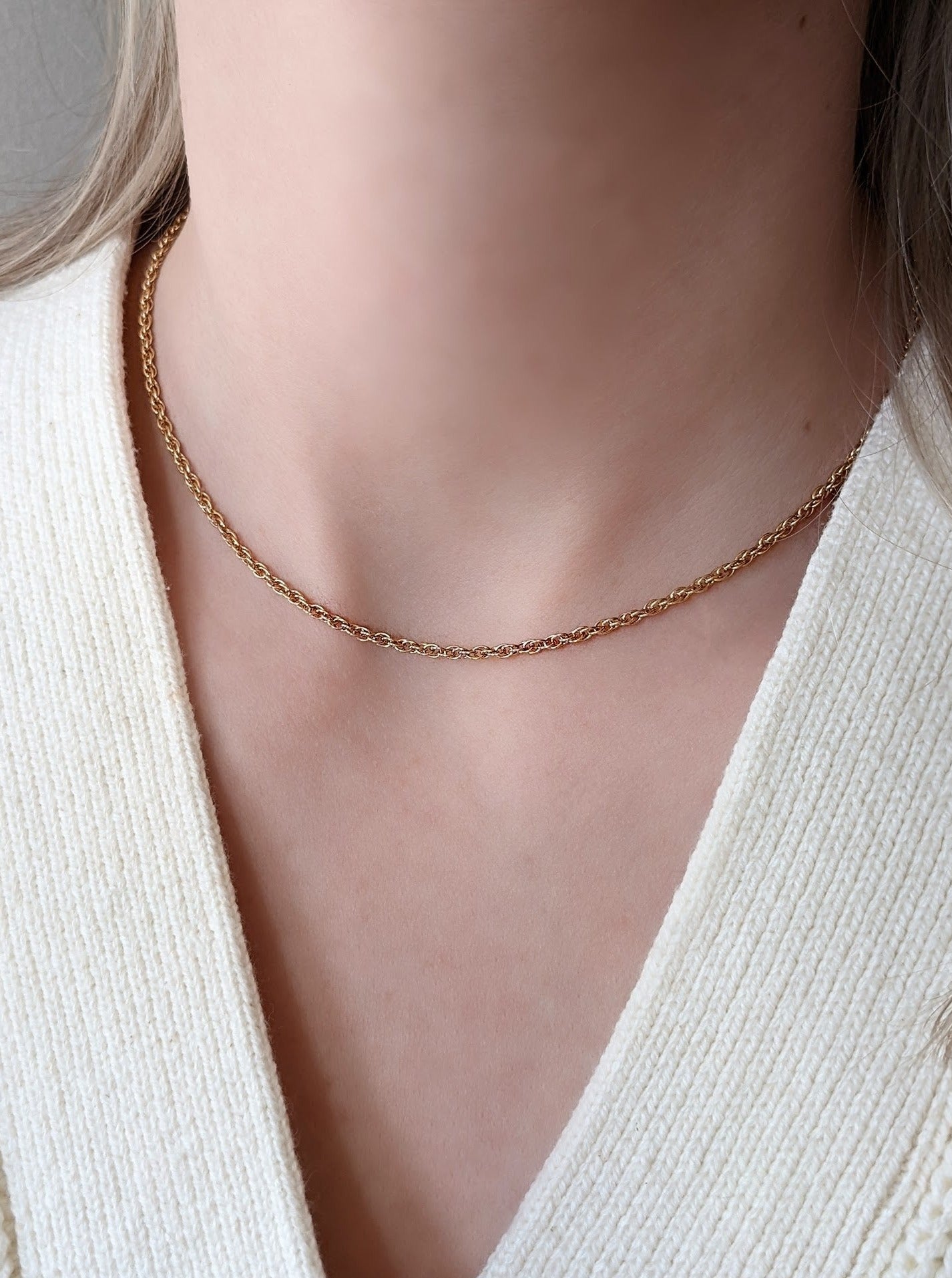 Whitney Chain Necklace Layer the Love